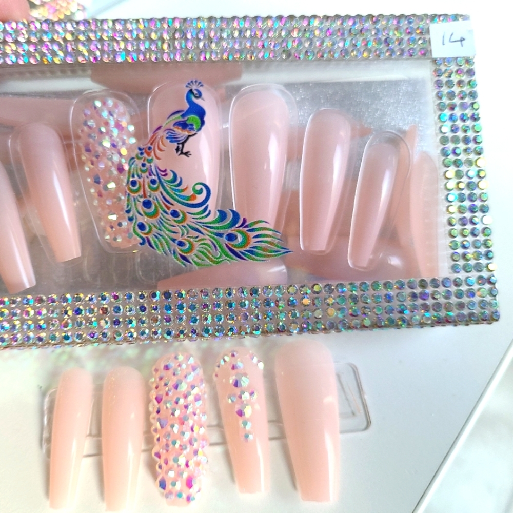 New boutique Long presson nail tips With GIFT BOX - Picture 3 of 10